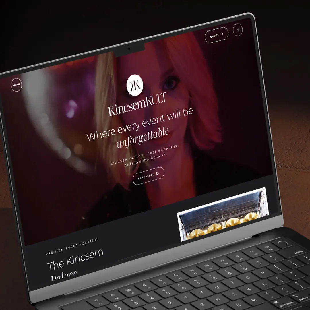 KincsemKULT - Kincsem Palota projekt képernyő